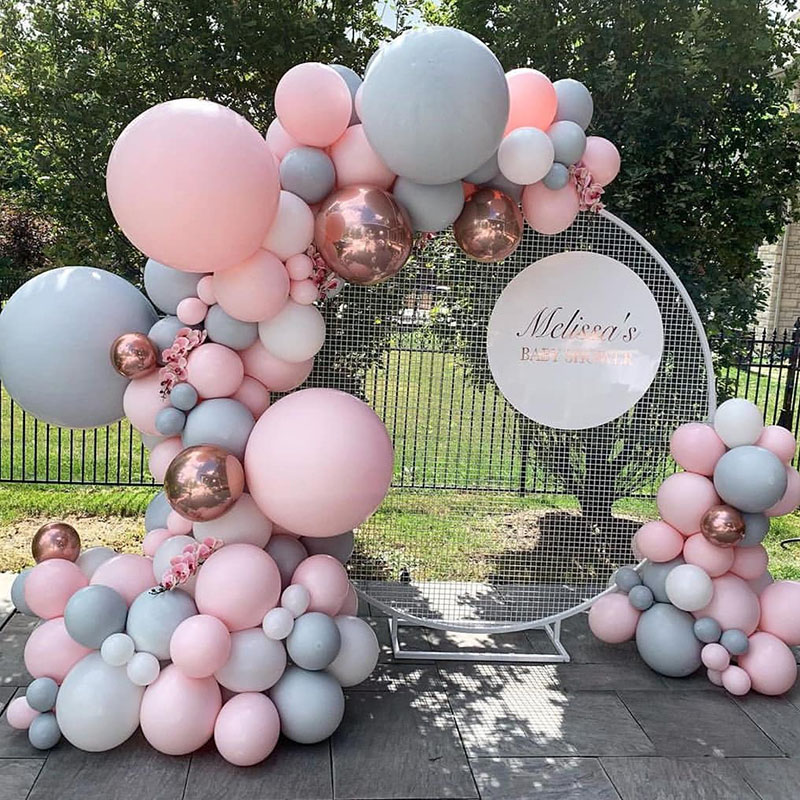 Wedding Balloon Arch - 172/143/94cm palloncino supporto cerchio tondo palloncino