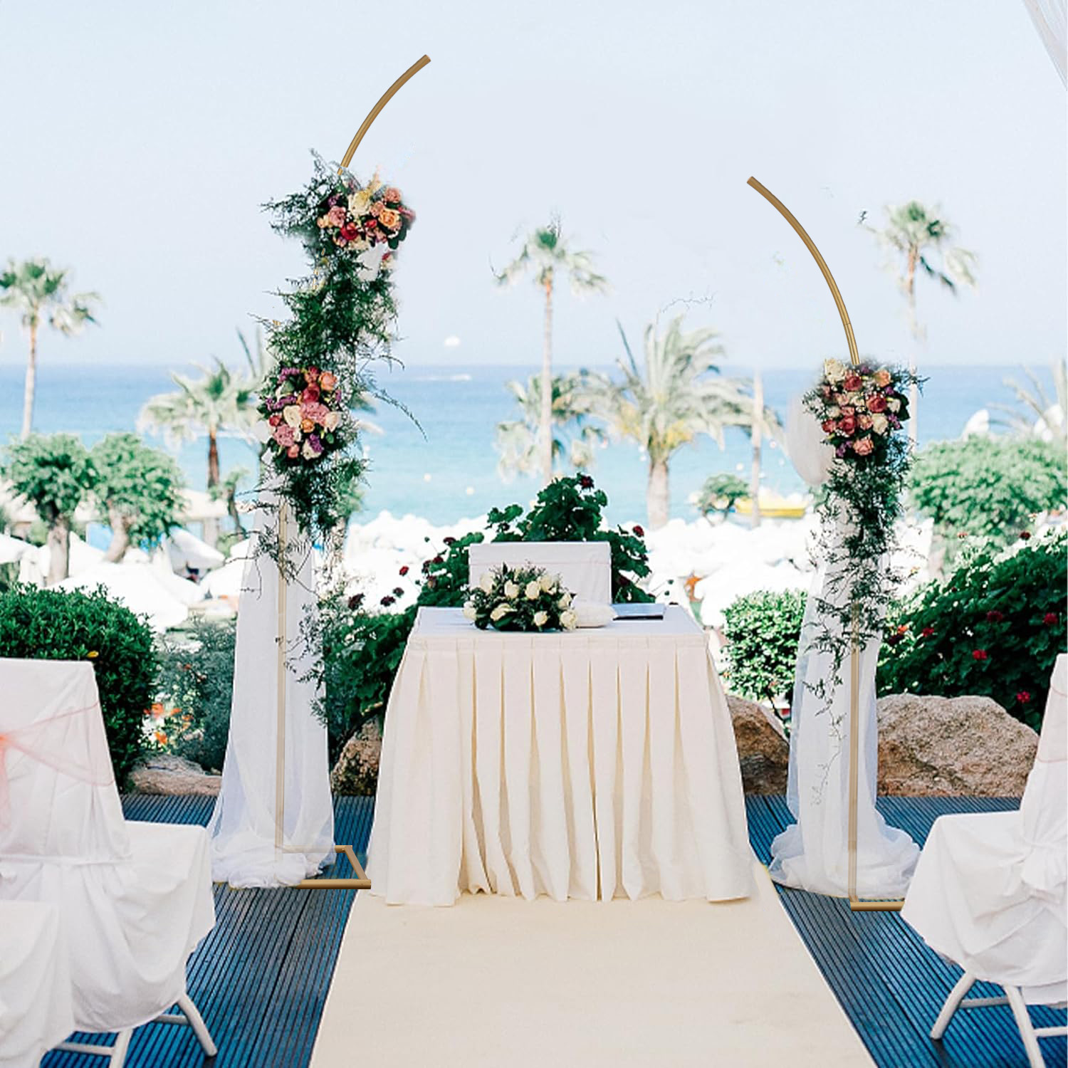 Wedding Balloon Arch - Supporto per fondale ad arco in
