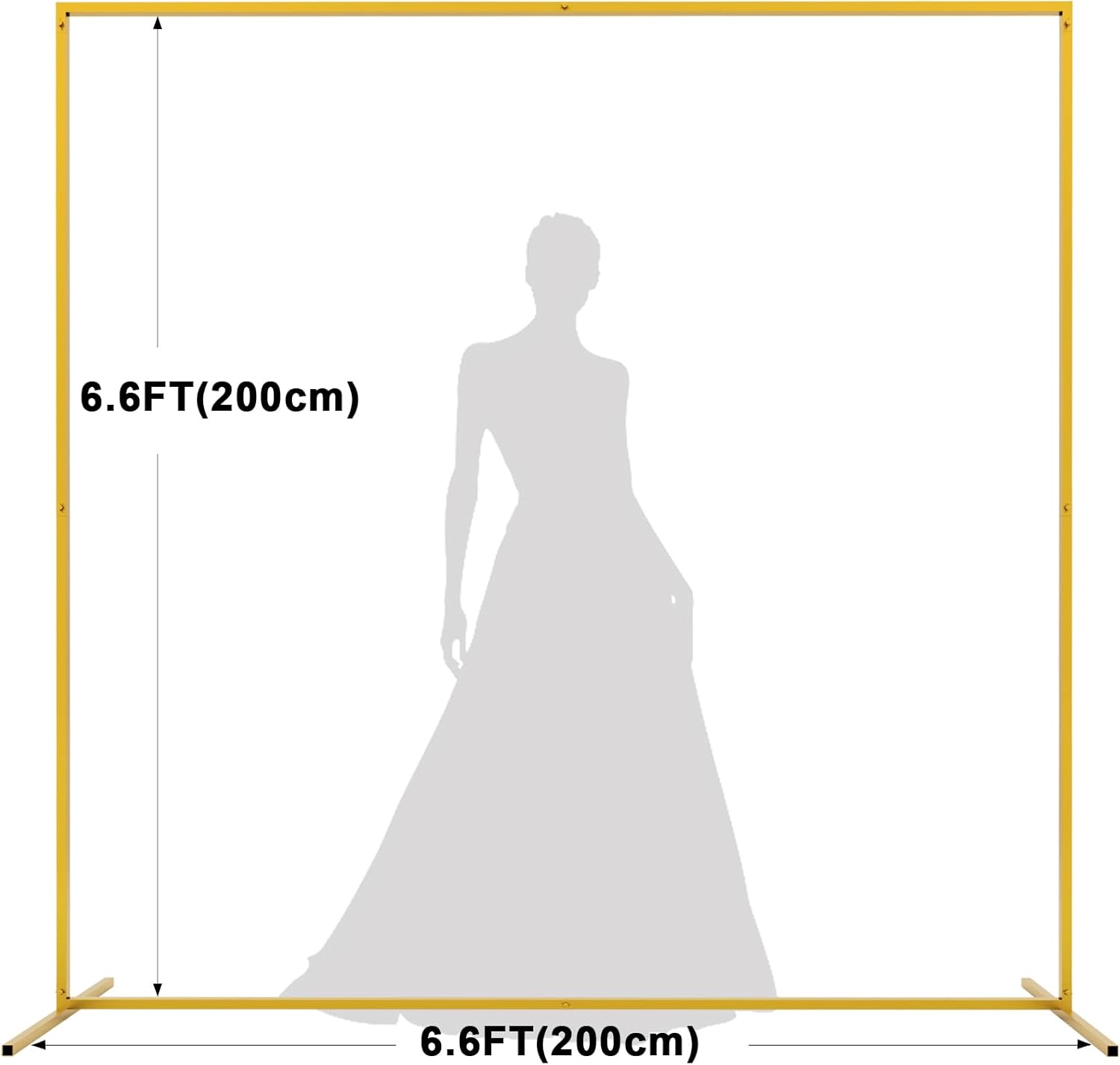 Arco Nuziale Dorato 6.6FTx6.6F - Wedding Balloon Arch recensione e prezzo