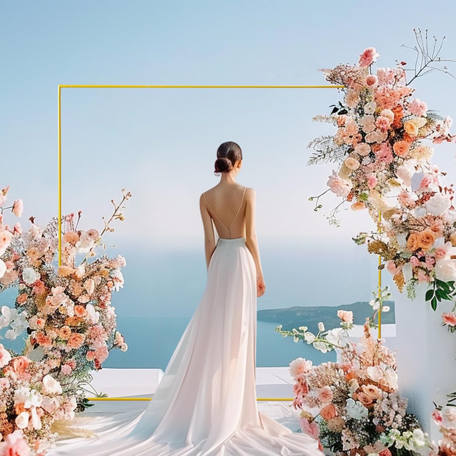 Arco Nuziale Dorato 6.6FTx6.6F - Wedding Balloon Arch recensione e prezzo