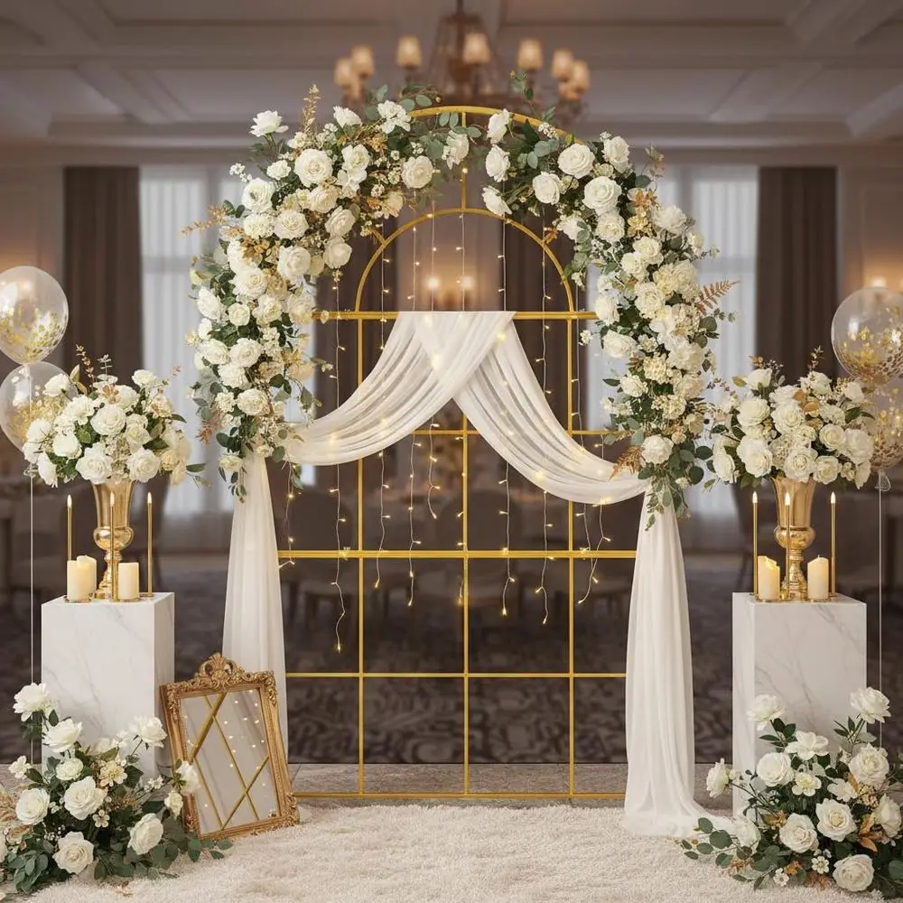 Archi Nuziali in Metallo Dorat - Wedding Balloon Arch recensione e prezzo