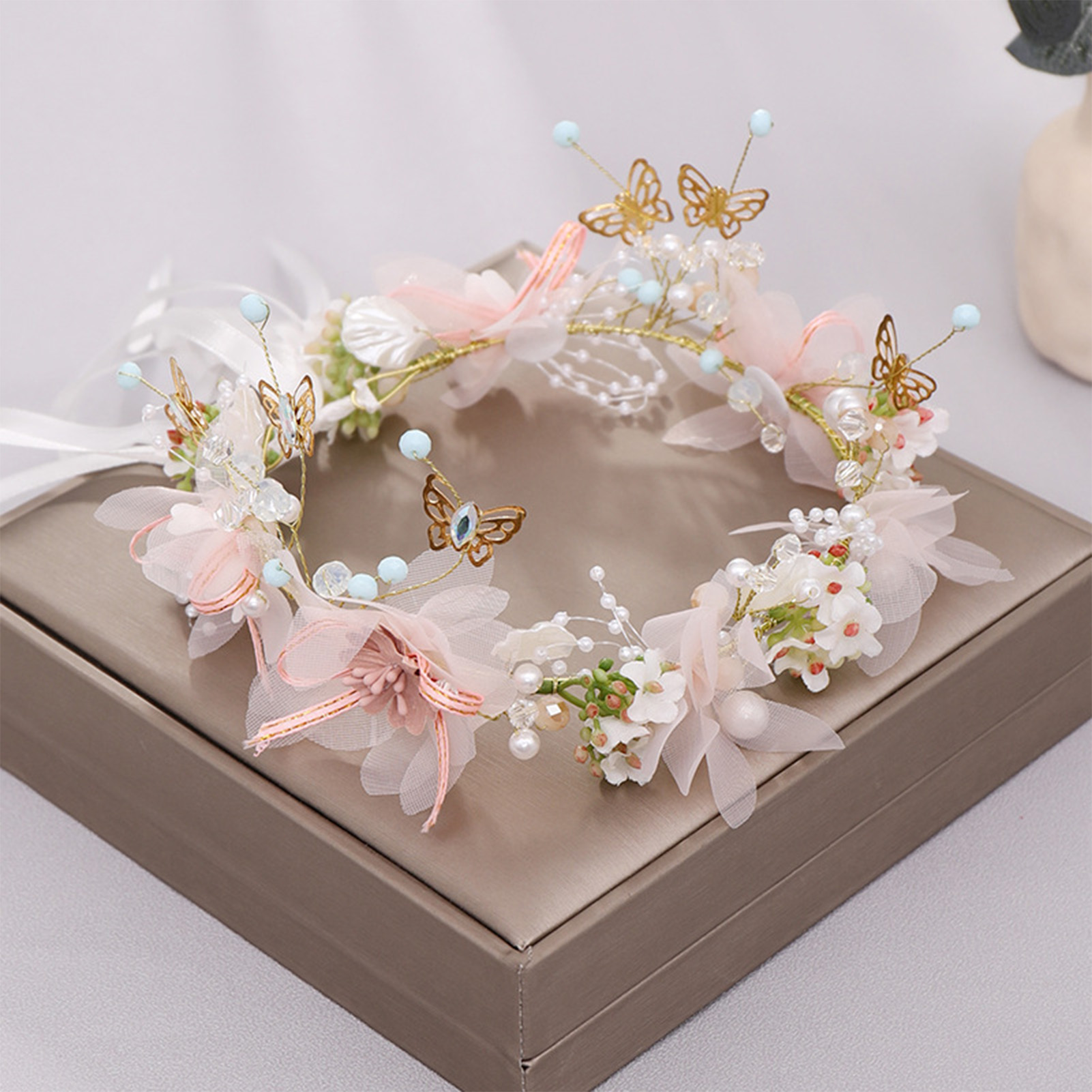 Fascia per capelli con fiori p - Wedding Supply Store recensione e prezzo
